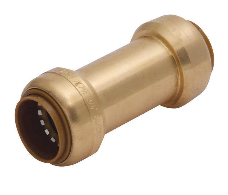 SHARKBITE - SharkBite 3/4 in. D X 3/4 in. D Brass Spring Loaded Check Valve