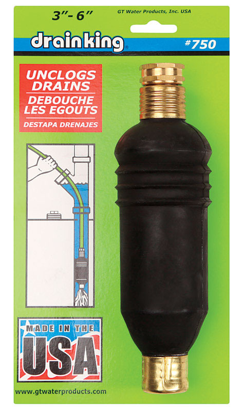 GT WATER PRODUCTS - GT Water Products Drain King Drain Unclogger 11 in. L X 3 to 6 in. D