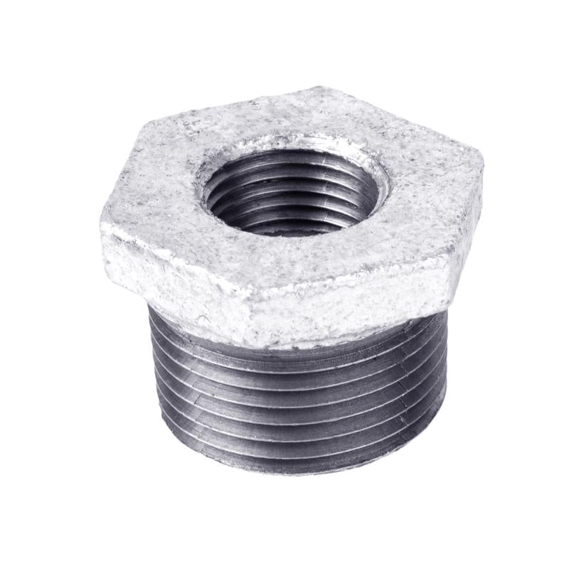 STZ INDUSTRIES - STZ Industries 3 in. MIP each X 2-1/2 in. D FIP Galvanized Malleable Iron Hex Bushing