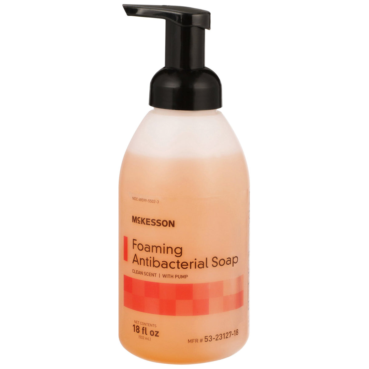 McKesson Brand - Antibacterial Soap McKesson Foaming 18 oz. Pump Bottle Clean Scent [1/EA]