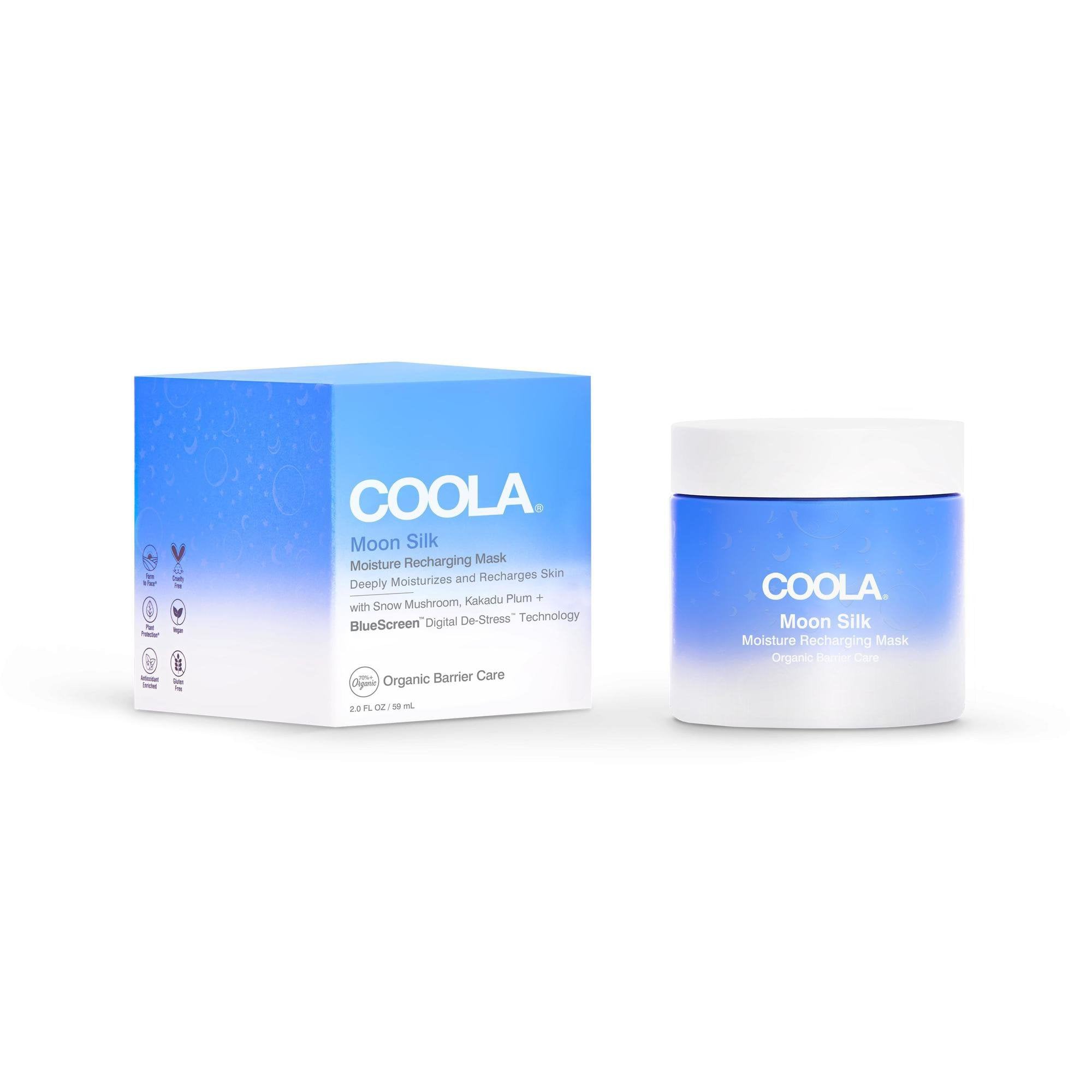COOLA LLC - Facial Moisturizer Moon Silk Moisture Recharging Mask 2 oz. Jar Scented Cream [1/EA]
