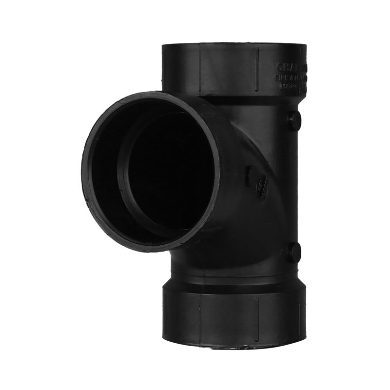 CHARLOTTE PIPE - Charlotte Pipe 2 in. Hub X 2 in. D Hub ABS Sanitary Tee [ABS004000800]