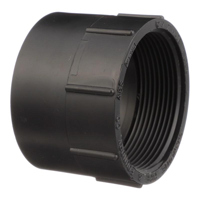 CHARLOTTE PIPE - Charlotte Pipe 2 in. Hub X 2 in. D FPT ABS Adapter