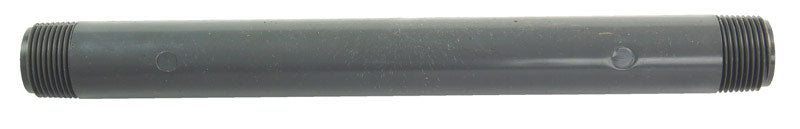 B & K - BK Products Schedule 80 1/2 in. MPT each PVC 8 in. Nipple 1 pk