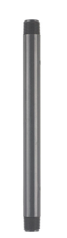 B & K - BK Products Schedule 80 1/2 in. MPT each PVC 10 in. Nipple 1 pk