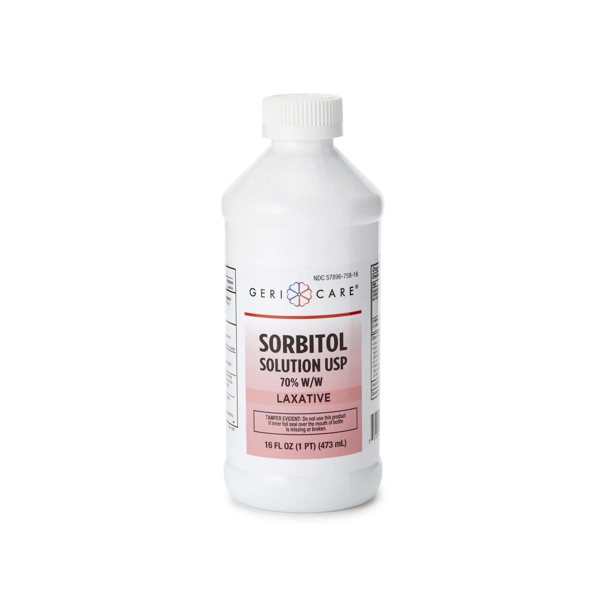 Geri-Care - Diuretic Laxative Geri-Care® Liquid 16 oz. 70% Strength Sorbitol [1/BT]