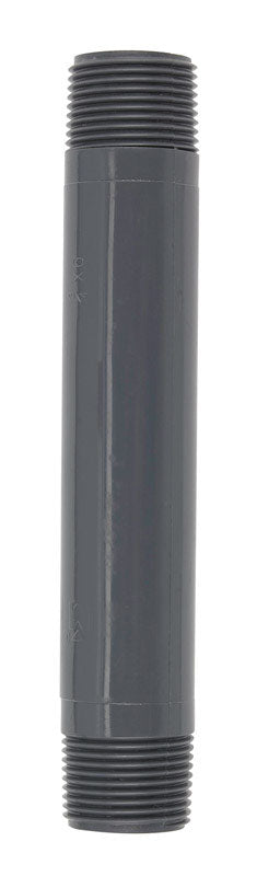 B & K - BK Products Schedule 80 3/4 in. MIP each X 3/4 in. D MIP PVC 6 in. Nipple 1 pk - Case of 10
