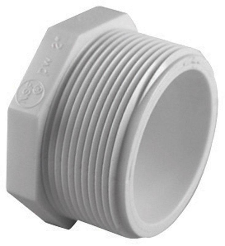 CHARLOTTE PIPE - Charlotte Pipe Schedule 40 1-1/2 in. MPT X 1-1/2 in. D FPT PVC Plug 1 pk