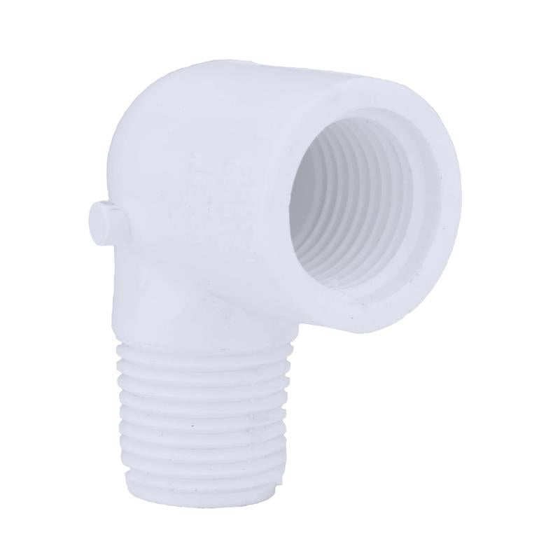 CHARLOTTE PIPE - Charlotte Pipe Schedule 40 1/2 in. MPT X 1/2 in. D MPT PVC Street Elbow 1 pk - Case of 25