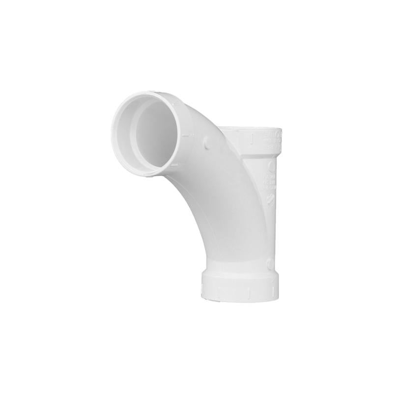 CHARLOTTE PIPE - Charlotte Pipe Schedule 40 2 in. Hub X 2 in. D Hub PVC Long Turn Wye 1 pk [PVC005010800]