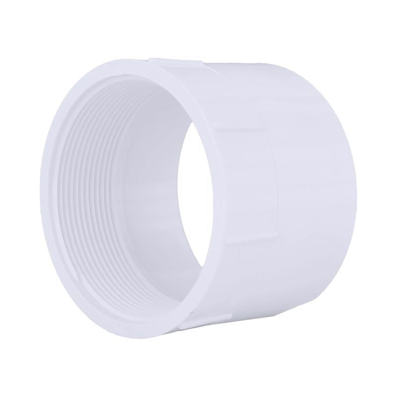 CHARLOTTE PIPE - Charlotte Pipe Schedule 40 4 in. Hub X 4 in. D FPT PVC Pipe Adapter 1 pk