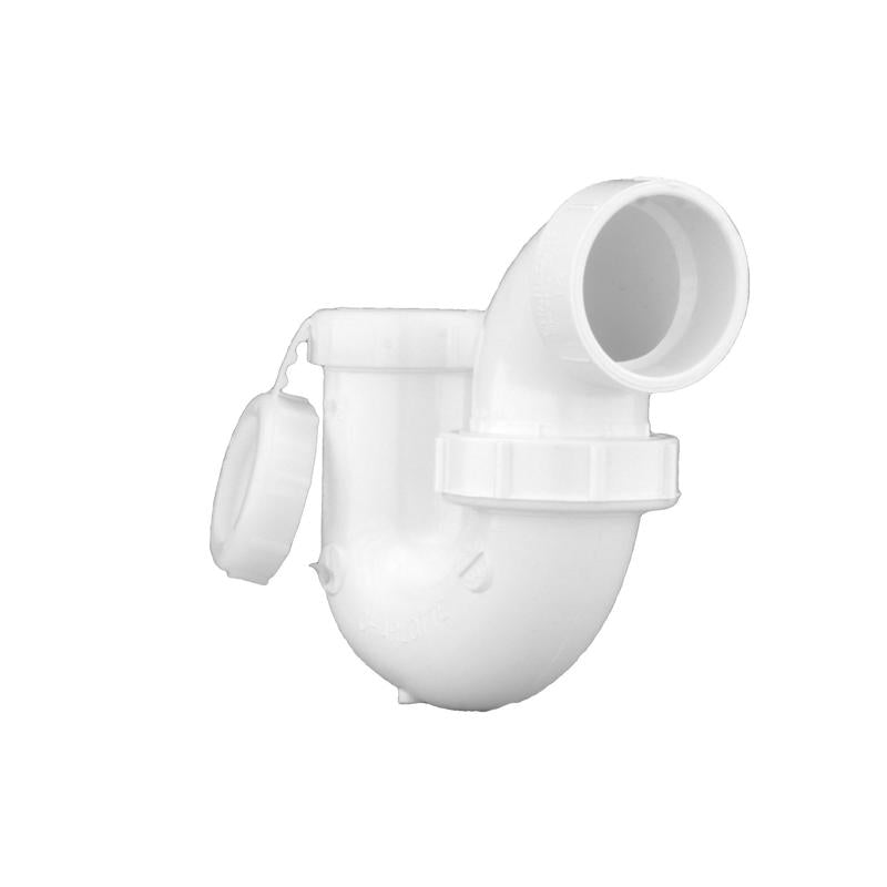 CHARLOTTE PIPE - Charlotte Pipe Schedule 40 1-1/2 in. Hub X 1-1/2 in. D Slip PVC P-Trap with Union 1 pk