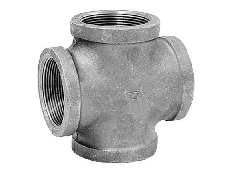 ANVIL - Anvil 1/2 in. FPT X 1/2 in. D FPT 1/2 in. D FNPT Galvanized Malleable Iron Cross