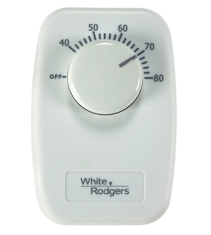 WHITE RODGERS - White Rodgers Heating Dial Line Voltage Thermostat