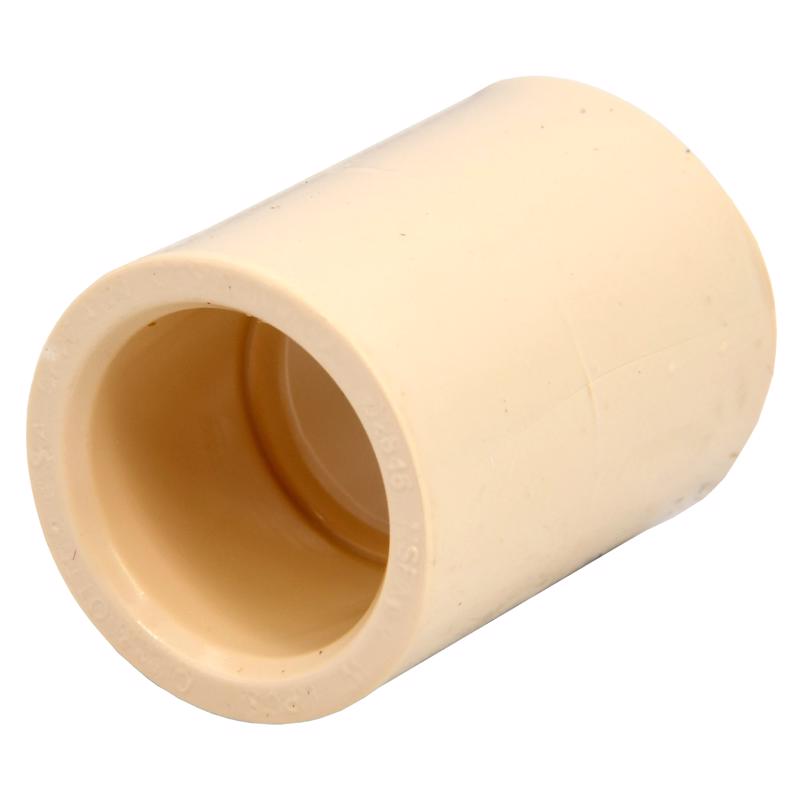 CHARLOTTE PIPE - Charlotte Pipe FlowGuard 1/2 in. Slip X 1/2 in. D Slip CPVC Coupling 10 pk