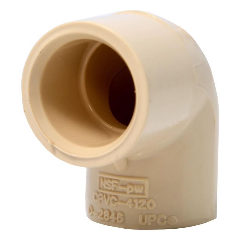 CHARLOTTE PIPE - Charlotte Pipe FlowGuard 1/2 in. Slip X 1/2 in. D Slip CPVC Elbow 10 pk