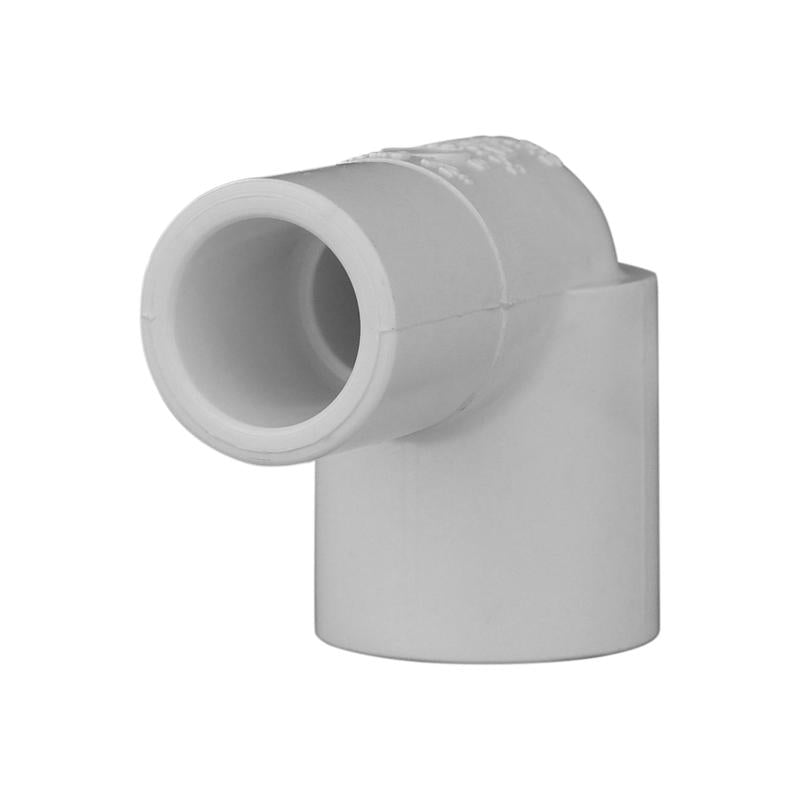 CHARLOTTE PIPE - Charlotte Pipe Schedule 40 1/2 in. Spigot X 1/2 in. D Slip PVC Street Elbow 1 pk