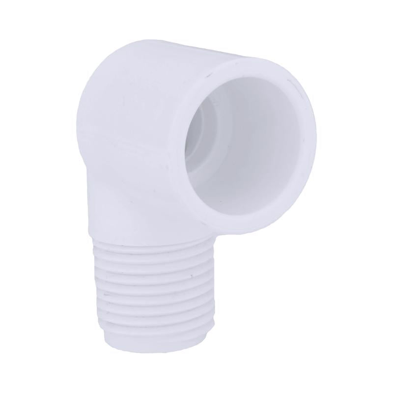 CHARLOTTE PIPE - Charlotte Pipe Schedule 40 1/2 in. Slip X 1/2 in. D MPT PVC Street Elbow 1 pk - Case of 25