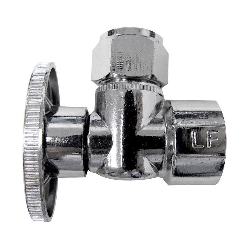 KEENEY - Keeney 1/2 in. FIP in. X 1/2 in. Flare Brass Shut-Off Valve