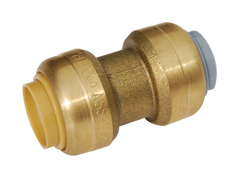 SHARKBITE - SharkBite 3/4 in. Push X 3/4 in. D Push Brass Coupling [U4016LFA]