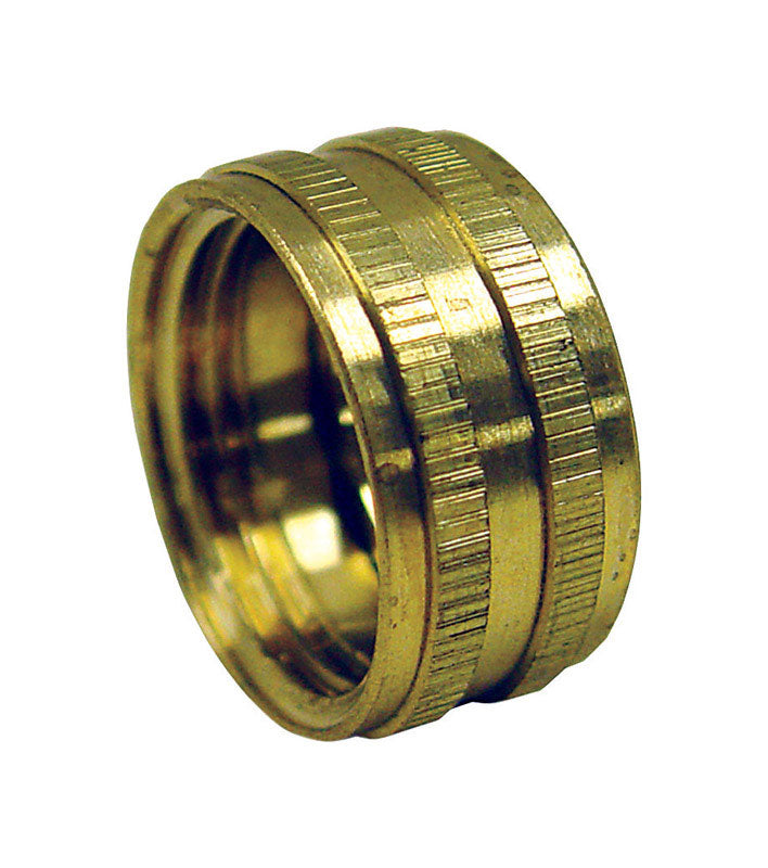 JMF COMPANY - JMF Company Icemaker Faucet Nut 3/4 in. Brass - Case of 10