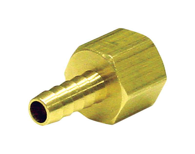 JMF COMPANY - JMF Company Brass 1/4 in. D X 3/8 in. D Adapter 1 pk - Case of 10 [4504445]