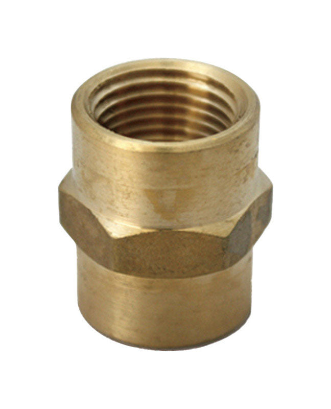JMF COMPANY - JMF Company 1/2 in. FPT X 1/8 in. D FPT Brass Reducing Coupling - Case of 5