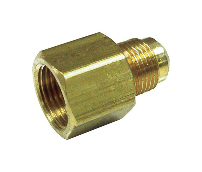 JMF COMPANY - JMF Company 1/2 in. Female Flare X 5/8 in. D Male Flare Brass Reducing Adapter - Case of 5