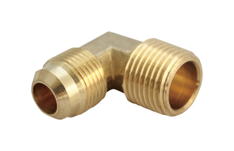 JMF COMPANY - JMF Company 5/16 in. Flare X 1/4 in. D MPT Brass 90 Degree Elbow - Case of 5