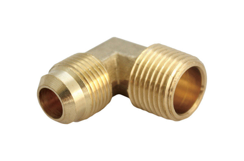 JMF COMPANY - JMF Company 5/8 in. Flare X 3/4 in. D MPT Brass 90 Degree Elbow