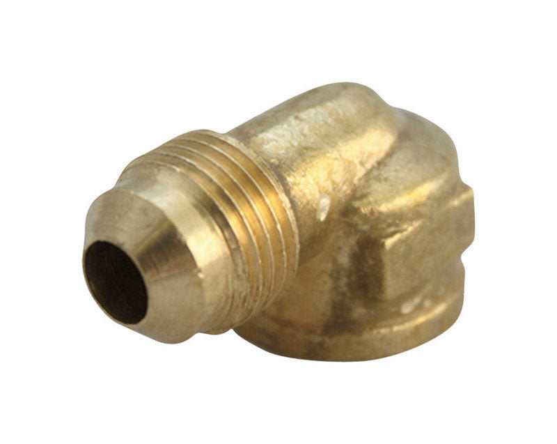 JMF COMPANY - JMF Company 1/2 in. Flare X 3/4 in. D FPT Brass 90 Degree Elbow - Case of 5
