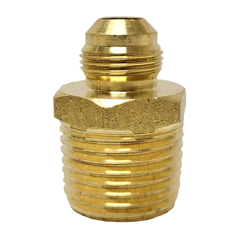 JMF COMPANY - JMF Company 3/8 in. Fine Thread Flare X 1/2 in. D Male Brass Connector - Case of 10