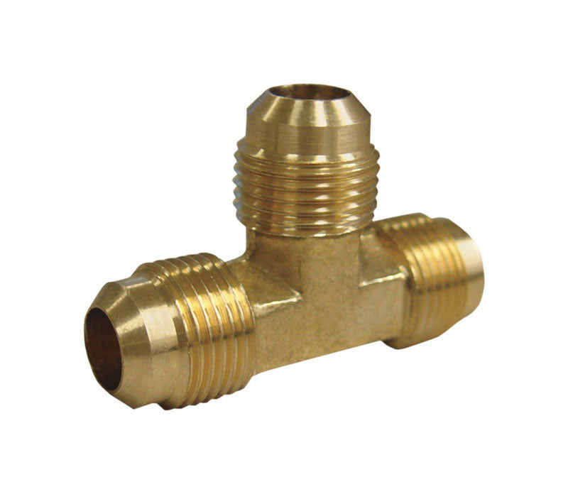JMF COMPANY - JMF Company 5/16 in. Flare X 5/16 in. D Flare Brass Tee