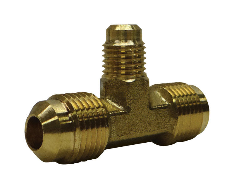 JMF COMPANY - JMF Company 3/8 in. Flare X 3/8 in. D Flare Brass Reducing Tee - Case of 3 [4506341]