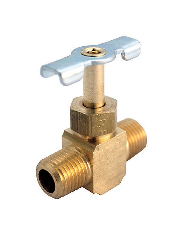JMF COMPANY - JMF Company 1/4 in. 1/4 in. Brass Needle Valve [4506572]