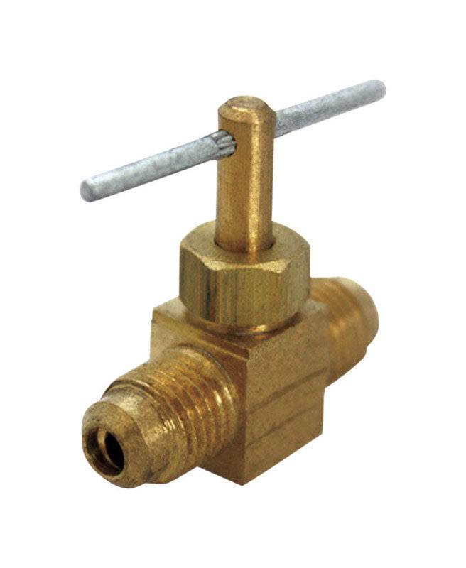 JMF COMPANY - JMF Company 1/4 in. 1/4 in. Brass Needle Valve - Case of 5 [4506580]