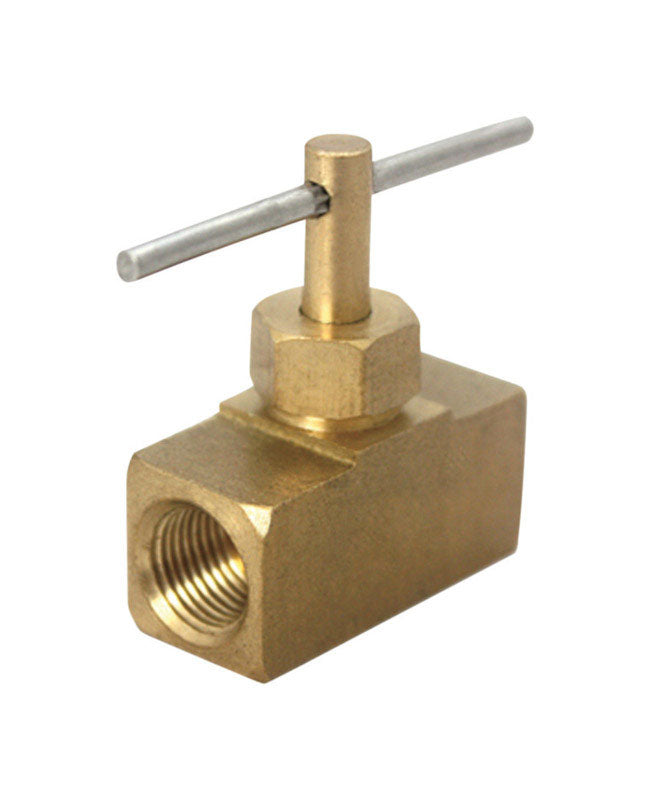 JMF COMPANY - JMF Company 1/4 in. 1/4 in. Brass Needle Valve [4506630]