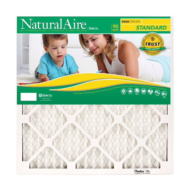 B & K - NaturalAire 21 in. W X 20 in. H X 1 in. D 8 MERV Pleated Air Filter 1 pk - Case of 12