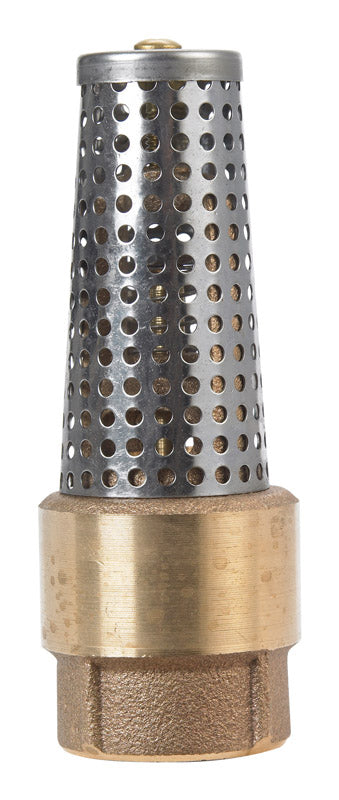 B & K - Campbell 1 in. D X 1 in. D FNPT x FNPT Brass Foot Valve