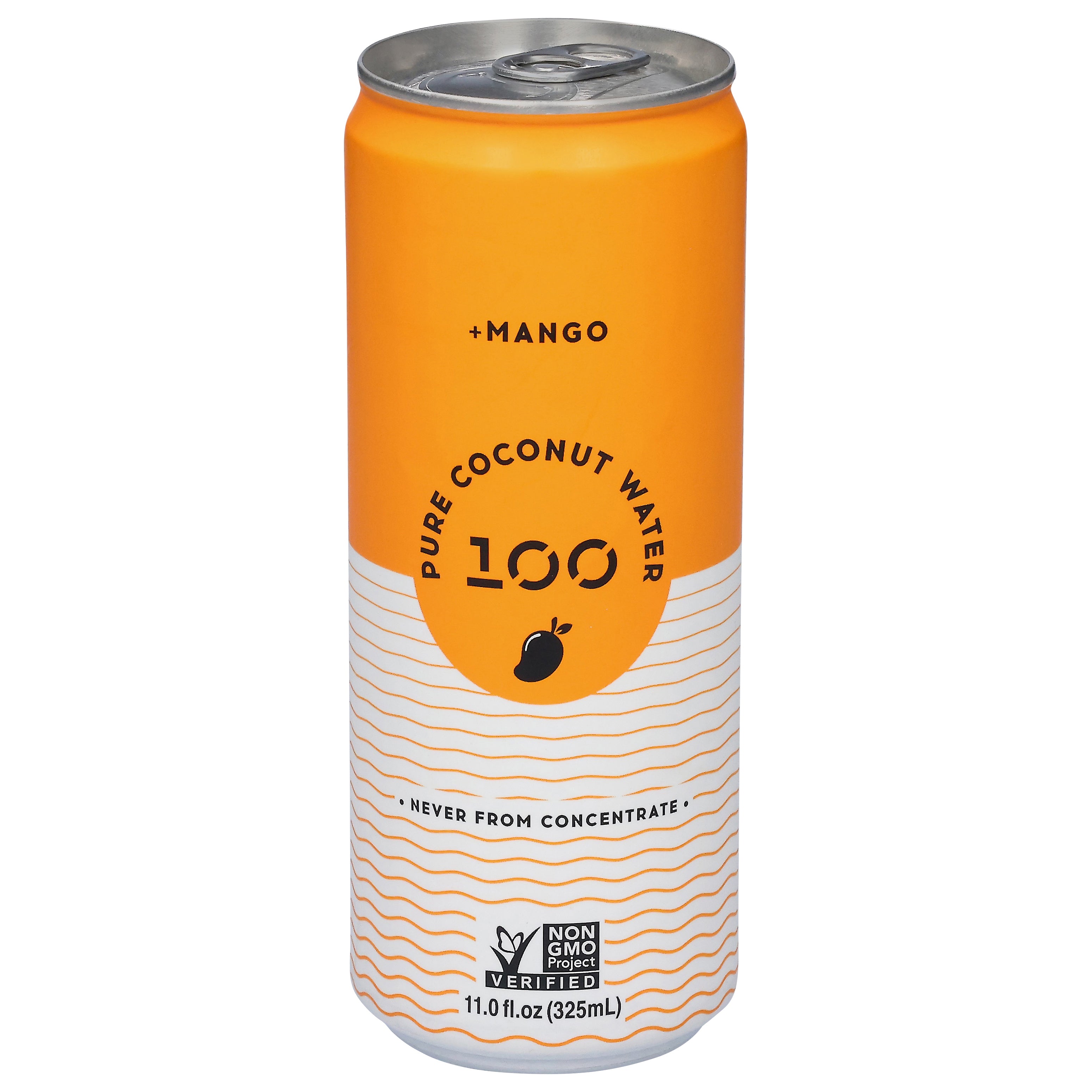 100 Mango Pure Coconut Water 11.0 fl oz - Case of 12