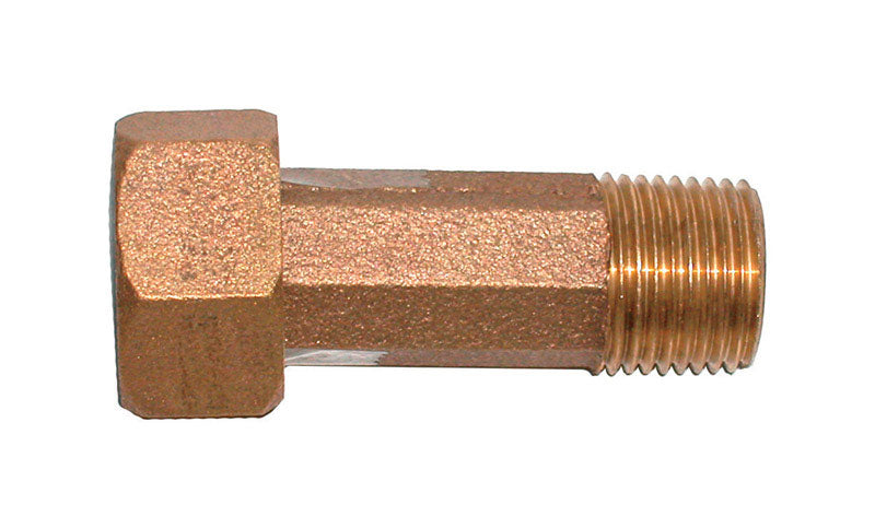 B & K - Legend 1/2 in. MNPT X 1/2 in. D AWWA Bronze Meter Coupling