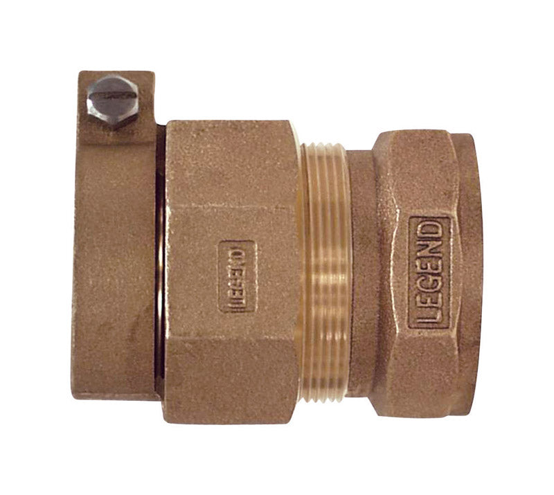 B & K - Legend 3/4 in. FIP X 3/4 in. D CTS Pack Joint Bronze Coupling