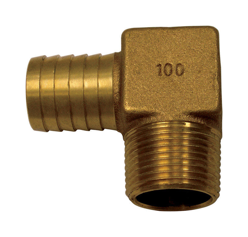 B & K - Campbell Brass Brown 1 in. Hydrant Elbow