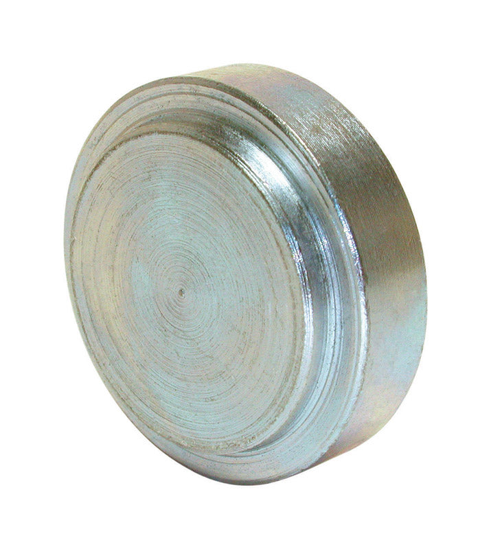 B & K - Dial 1 in. H X 1 in. W Silver Steel Blower Shaft Plug