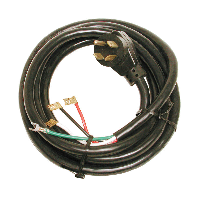 B & K - Dial 1/2 in. W Black Plastic Angle Plug Motor Cord