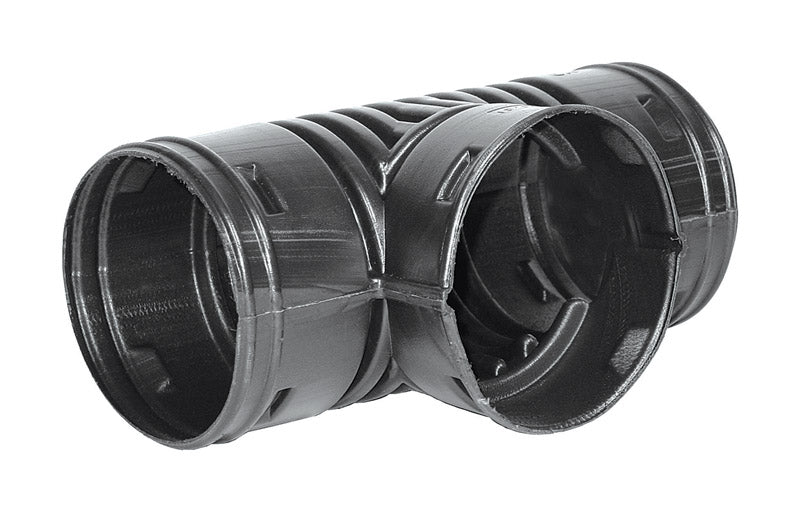 B & K - Advance Drainage Systems Schedule 40 6 in. Snap X 6 in. D Snap Polyethylene Blind Tee 1 pk