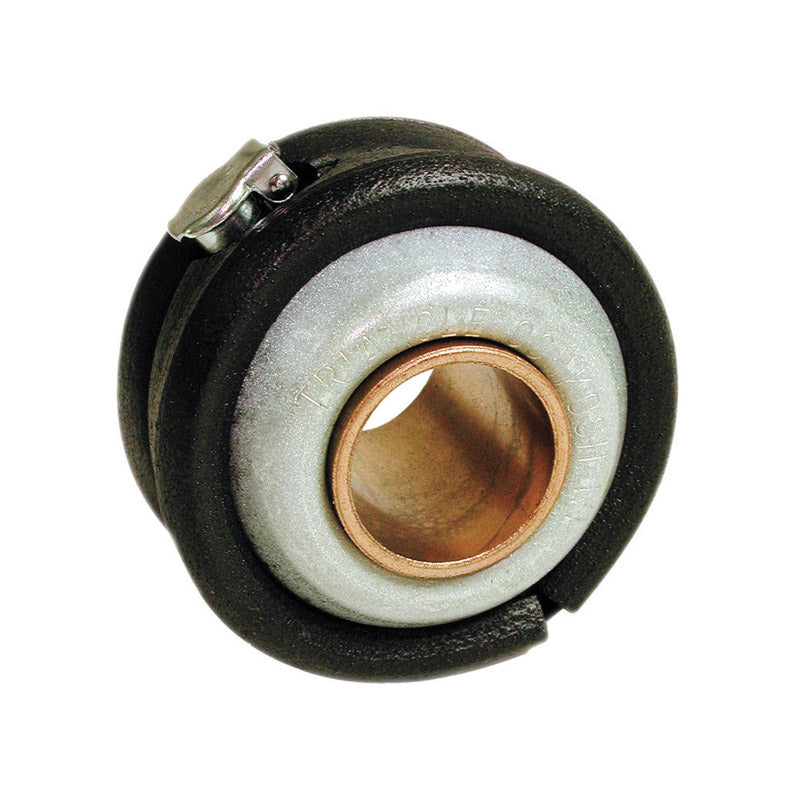 B & K - Dial 1 in. D Black Rubber Ball Bearing and Cushion
