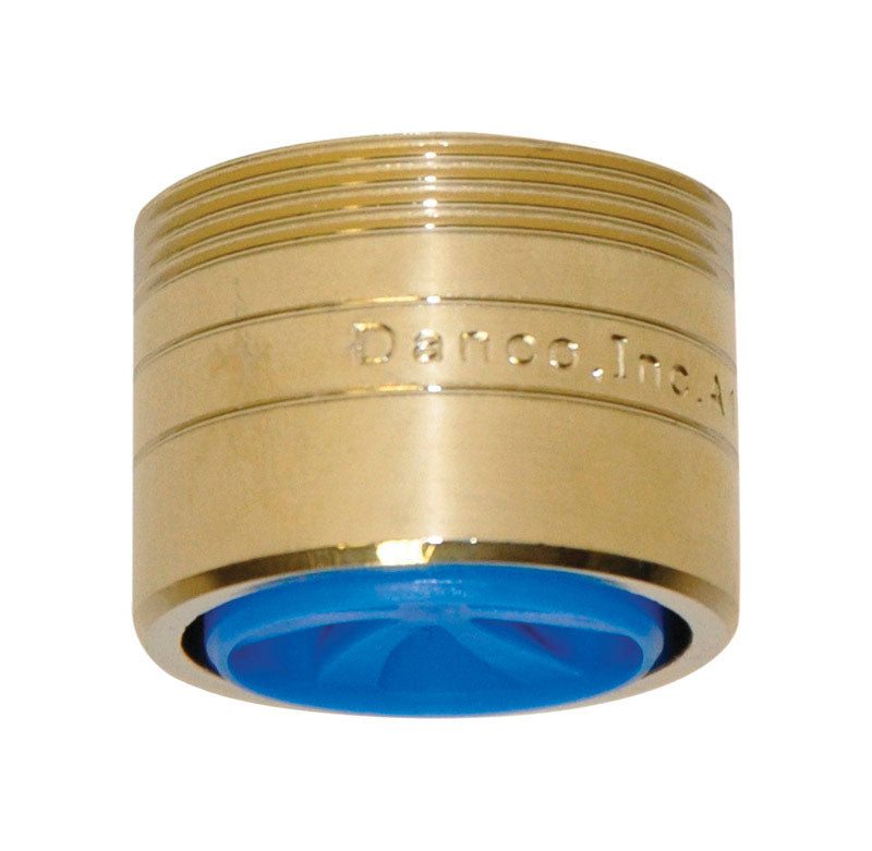 B & K - Danco Dual Thread 15/16 in.- 27M x 55/64 in.-27F Polished Brass Faucet Aerator