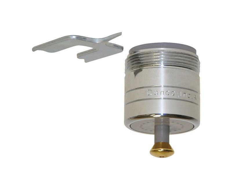 B & K - Danco Dual Thread 15/16 in.- 27M x 55/64 in.-27F Chrome Aerator Adapter [9D00010490]