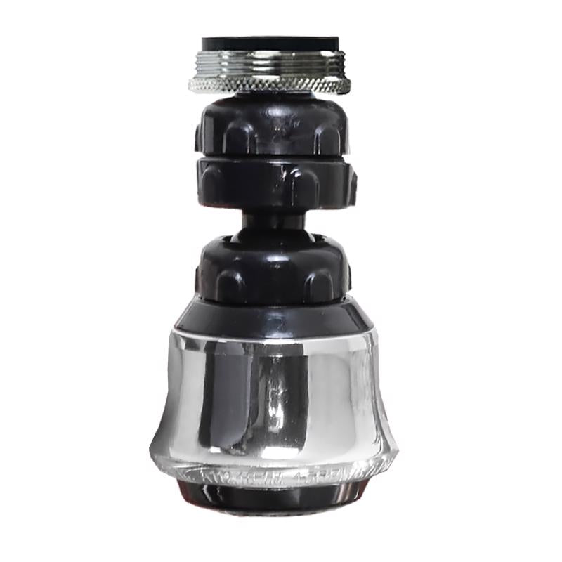 B & K - Danco Dual Thread 15/16 in.- 27M x 55/64 in.-27F Chrome Swivel Sprayrator [9D00010500]
